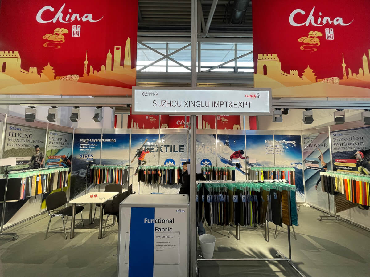 Xinglu Shines at ISPO Exhibition: Unveiling Innovation in Textile Solutions
