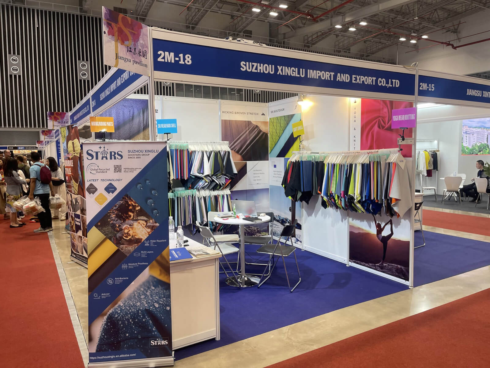 Xinglu’s Textile Triumph at SaigonTex Exhibition in Vietnam