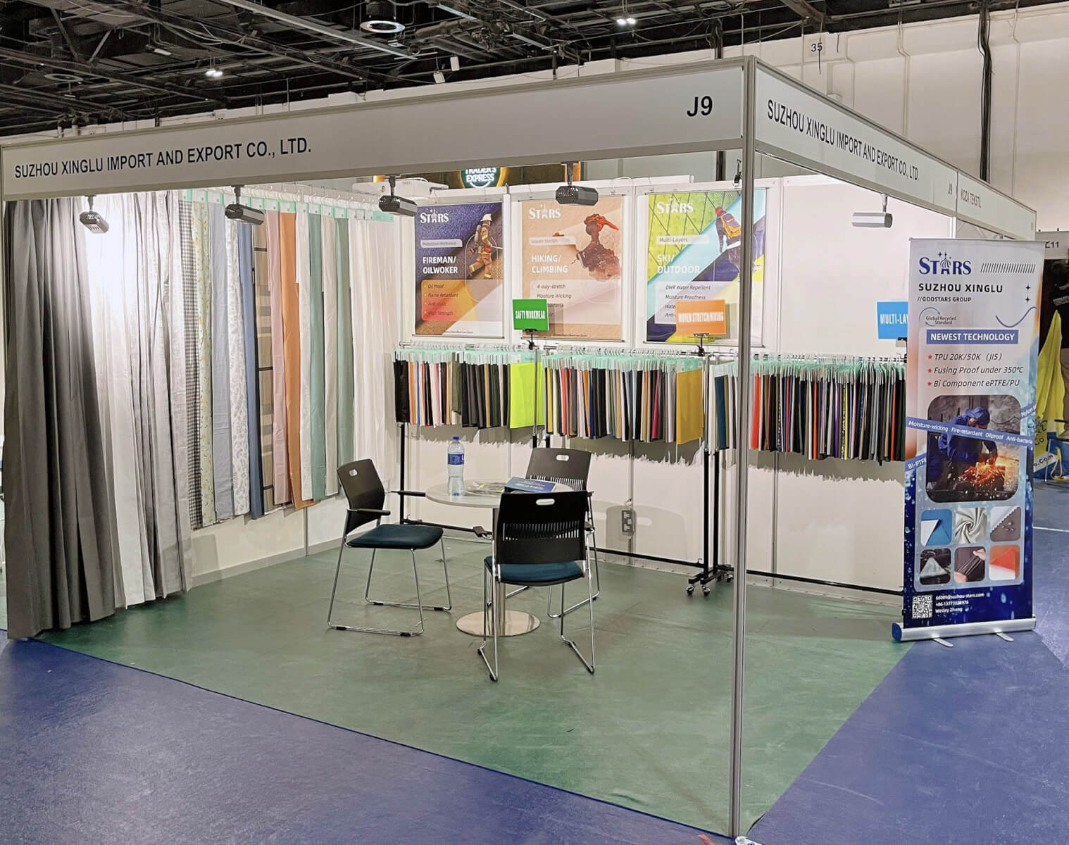 Xinglu Redefines Textile Elegance at International Apparel Textile Fair in Dubai